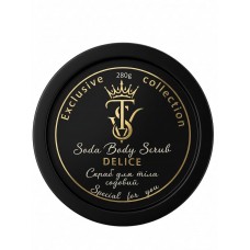Гіпоалергенний содовий скраб для тіла "Delice" ТМ "TSV" Craft Cosmetology (280g)  