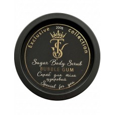 Скраб для тіла цукровий "Bubble Gum" ТМ "TSV" Craft Cosmetology (200g)